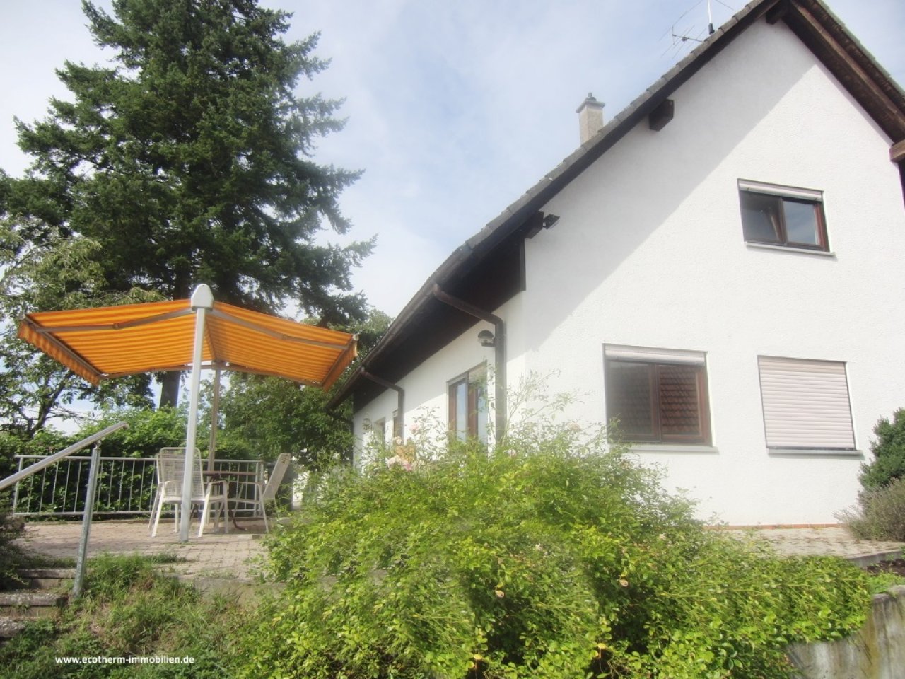 Attraktives EFHaus mit ELW in Rheinau (EFH, Pohlhaus) — Gartenansicht