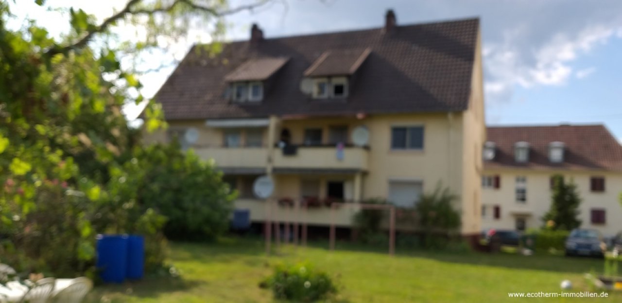 Schön geschnittene 3-Zimmer-Wohnung in Achern (ETW, Ecotherm 3)